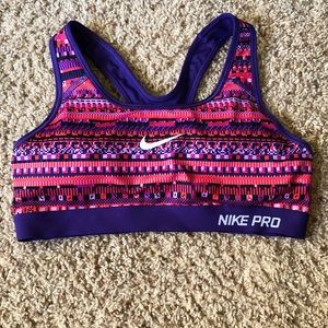 Nike padded sports bra